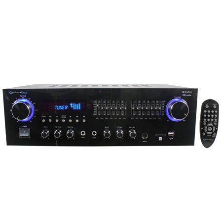 Technical Pro RX50UI Professional Receiver, Black