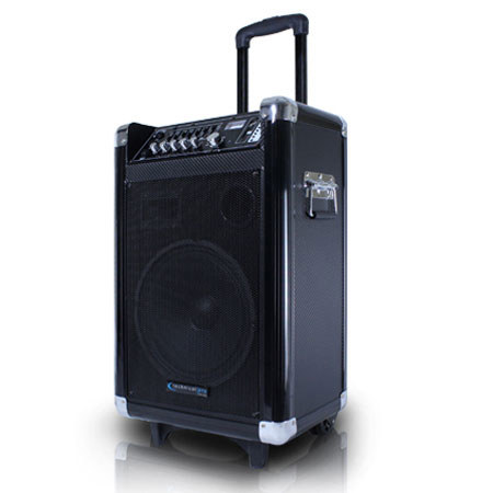 Technical Pro WASP1050UIBT 10" Portable PA System with Battery & VHF Mic