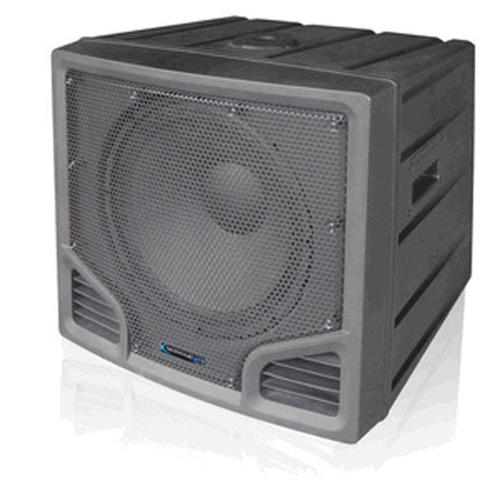 Technical Pro SUB1822 18" Passive Subwoofer System, Black