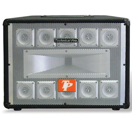 Technical Pro TW110 11-Way Tweeter Box, Black