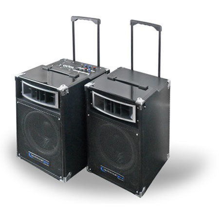 Technical Pro Uparty8 Portable Audio System, Black