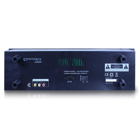 Technical Pro VSCREEN1 19" Rack Mountable Video Monitor