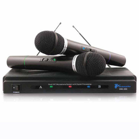 Technical Pro WM201 Dual Signal VHF High Band Microphone System