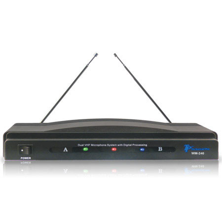 Technical Pro WM241 Dual Signal VHF High Band Microphone System