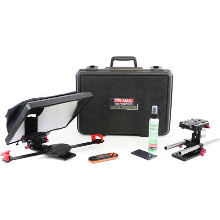 Telmax Rail-a-Prompter II Universal 12" Tablet Teleprompter