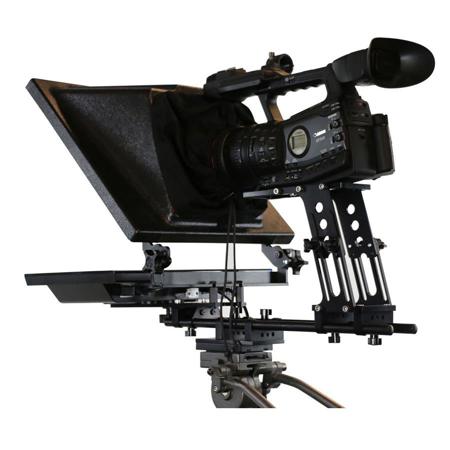 Telmax T2 15" Teleprompter with 14"x14" Mirror Based on Triton Sled System