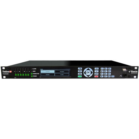 Tieline Genie Distribution Audio Codec - 3x Stereo STL/ 6x Mono STL/ 2x PSUs/ 2x Ethernet