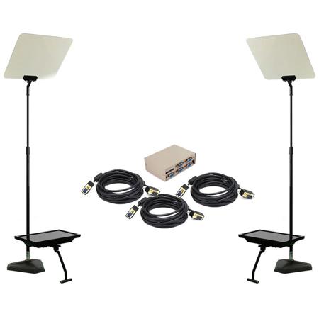 Telmax 19" Teleprompter Bundle
