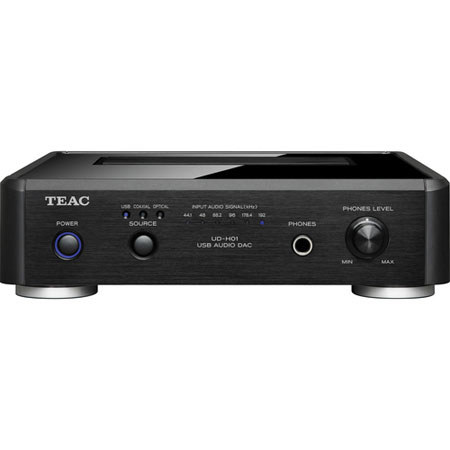 TEAC Dual 32-bit/192kHz D/A Converter with USB Input, Black