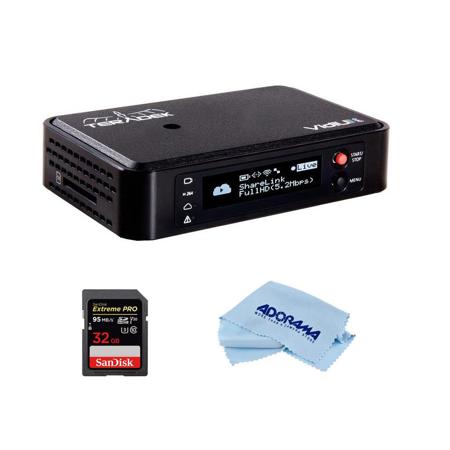 Teradek VidiU Pro Camera-top HDMI Wi-Fi Live Streaming Device With 32GB SD Card