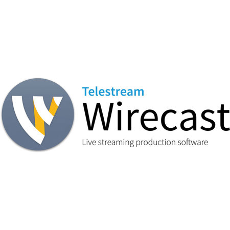 Telestream Wirecast Pro Software for Mac, Upgrade from Studio, Download