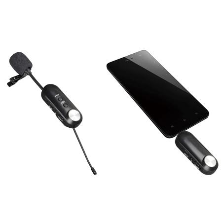 Technical Pro WMT170L Professional UHF Wireless Lapel Microphone with Rechargeable Aux Receiver