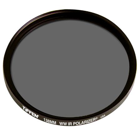 Tiffen 138mm WW IR Polarizer Filter, 1.6 Stop, Water White Glass