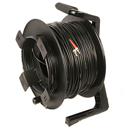 Tactical Fiber Systems 1500' Single-Mode 2-Fiber Cable on Reel with ST Connector