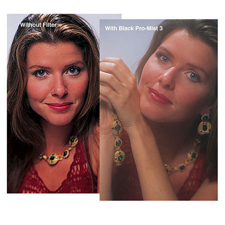 Tiffen 33BPM18 3x3" Black Pro-Mist 1/8 Filter, Larger Filter Format, BPM18