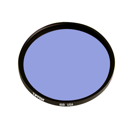 Tiffen 39mm 80B Tungsten to Daylight Conversion Glass Filter