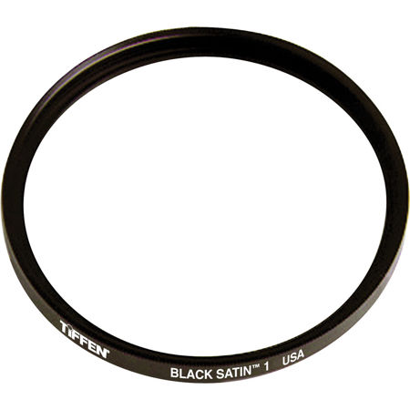 Tiffen 4.5" Black Satin, Density 1 Water White Glass Filter
