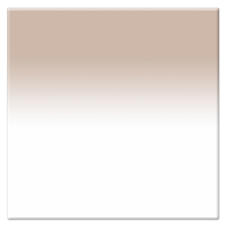 Tiffen 4x4" 2 Chocolate Soft-Edge Graduated Filter