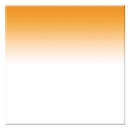 Tiffen 4x5.65" Color Graduated Horizontal Glass Filter, Clear/Sunrise 2