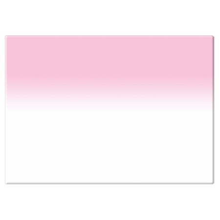 Tiffen 4x5.65" Pink 3 Soft-Edge Graduated Filter - Horizontal Orientation