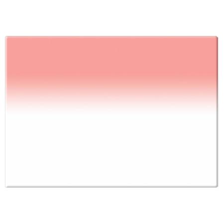 Tiffen 4x5.65" Red 3 Soft-Edge Graduated Filter - Horizontal Orientation