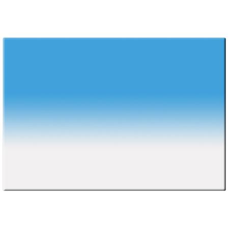 Tiffen 4x5.65" Tropic Blue 2 Soft-Edge Graduated Filter - Horizontal Orientation
