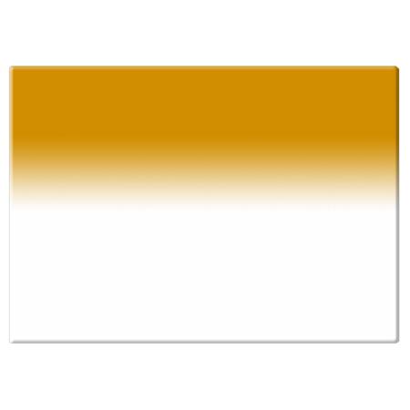 Tiffen 4x5.65" Tobacco 3 Soft-Edge Graduated Filter - Horizontal Orientation