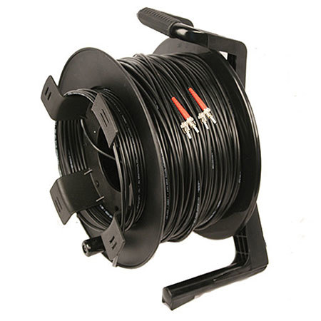 Tactical Fiber Systems 1000' Single-Mode 4-Fiber Cable on Reel with ST Connector