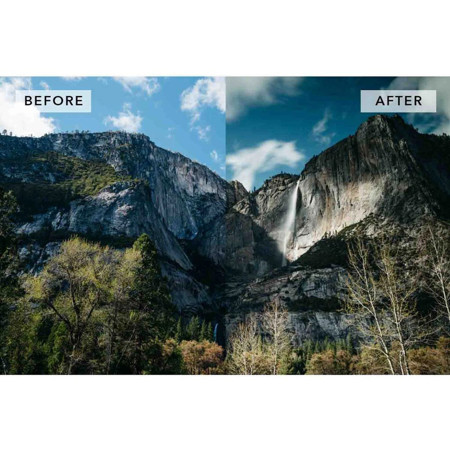 Tiffen 55mm Graduated Filter (blue) 55mm Lens Filter Kit Tiffen