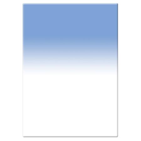 Tiffen 6x4" Blue 3 Soft Edge Graduated Filter - Vertical Orientation