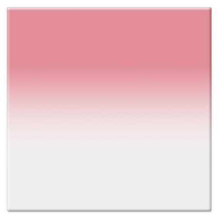 Tiffen 6.6x6.6" Red 2 Soft Edge Graduated Filter