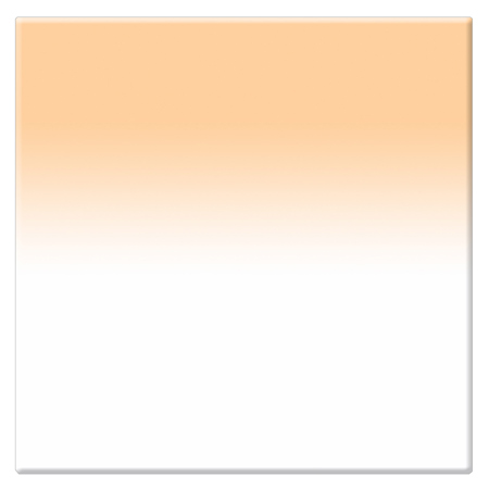 Tiffen 6.6x6.6" Tangerine 1 Soft Edge Graduated Filter