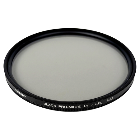 Tiffen 77mm FusionPOL Series Black Pro-Mist 1/4 + CPL Filter