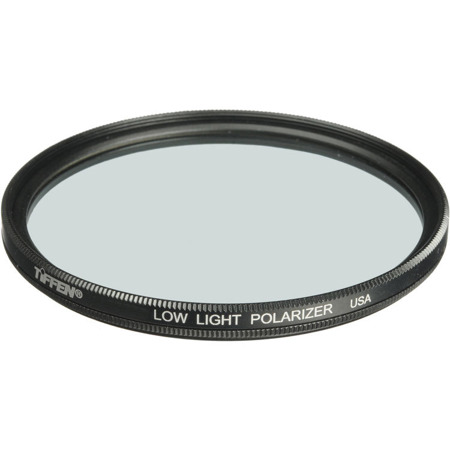 Tiffen 77mm Low Light Linear Polarizer Glass Filter