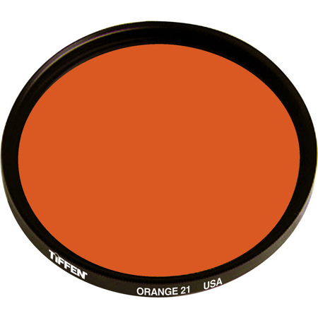 Tiffen B60 #21 Glass Bayonet Mount Filter - Orange