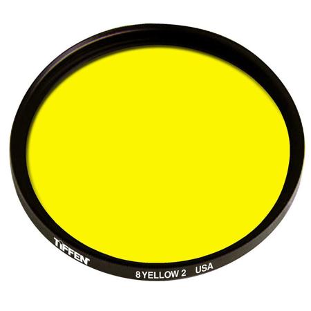 Tiffen B60 #8 Glass Bayonet Mount Filter - Yellow