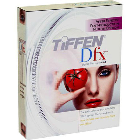 Tiffen DFX Version 2, Digital Filter Suite Plug in Software for Adobe After Effects, for Mac & Windows