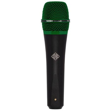 Telefunken M80 Custom Handheld Supercardioid Dynamic Vocal Microphone Black with Green