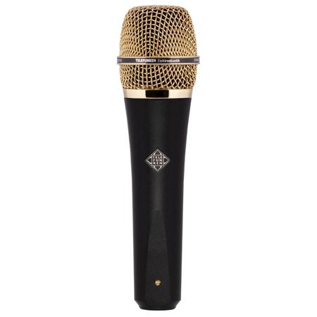 Telefunken M80 Handheld Supercardioid Dynamic Vocal Microphone, Black & Gold