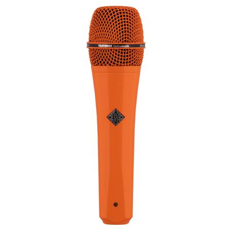 Telefunken M80 Custom Handheld Supercardioid Dynamic Vocal Microphone Orange