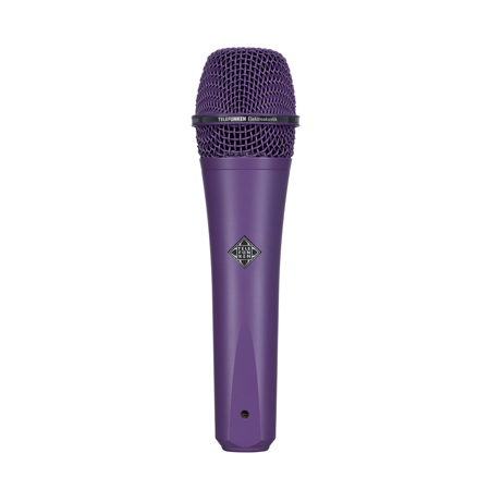 Telefunken M80 Custom Handheld Supercardioid Dynamic Vocal Microphone Purple