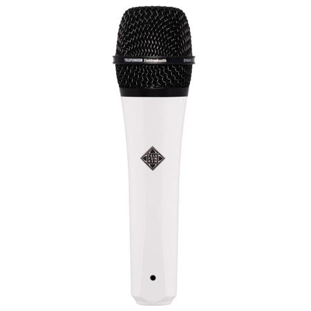Telefunken M80 Custom Handheld Supercardioid Dynamic Vocal Microphone White with Black