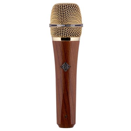 Telefunken M81 Handheld Supercardioid Universal Dynamic Mic, Cherry & Gold