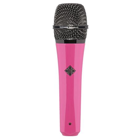 Telefunken M81 Handheld Supercardioid Universal Dynamic Mic, Pink & Black