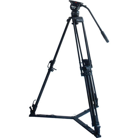 Davis & Sanford ProElite Aluminum Tripod with 5-15 Fluid Head - Black