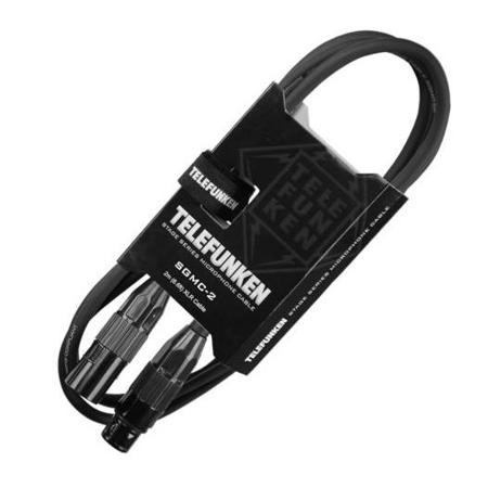 Telefunken Stage Series SGMC-2 2m (6.6') XLR Cable with Straight Male and Female Connectors