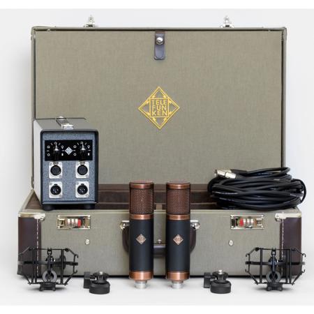Telefunken Alchemy Series TF39 Copperhead Deluxe Microphone Stereo Set
