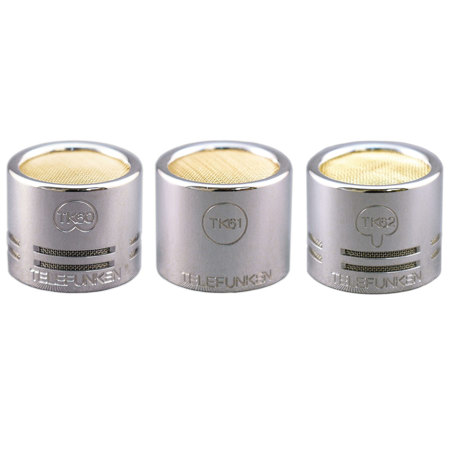 Telefunken TK60, TK61 & TK62 Capsule Set for M260 &M60 Microphones, Matched Set