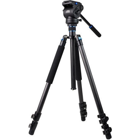 Davis & Sanford Traverse TR653C-V9 3-Section Carbon Fiber Tripod with Video Head