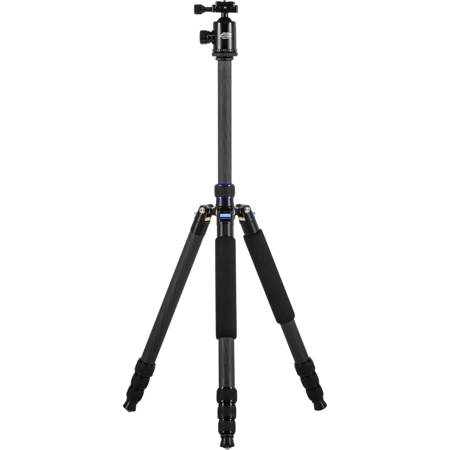 Davis & Sanford TR654C-36 Traverse 4-Section CF Tripod w/Dual Locking Ball Head